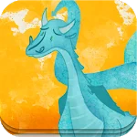 Breakfast with a Dragon Story tale kids Book Game app icon