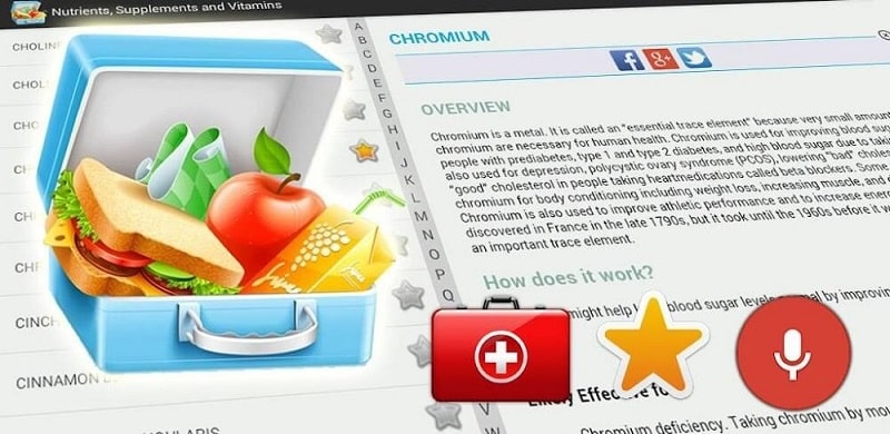 Vitamins and Minerals APK app icon
