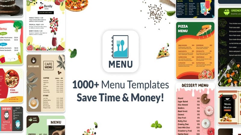 Menu Maker, Menu Templates APK - vv69.0