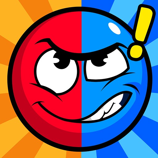 Red and Blue Twin Color Ball APK app icon