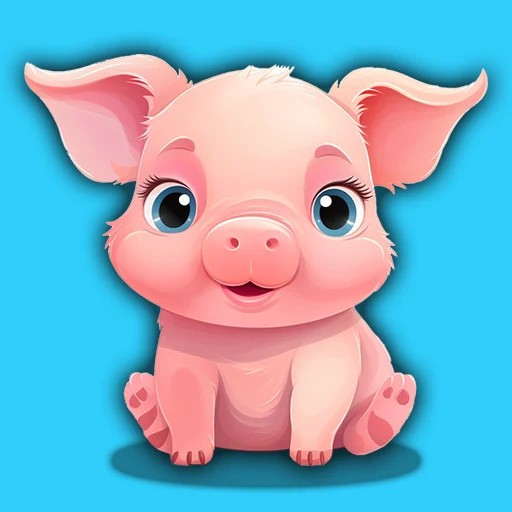 Tiny Pig Idle Games APK app icon