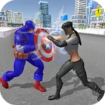Amazing Captain Hero Fighting Fun app icon