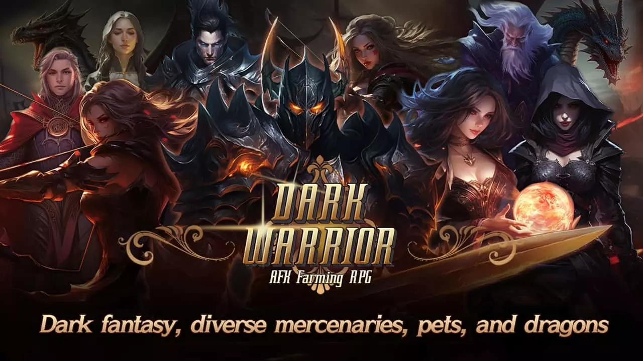 Dark Warrior Idle APK 1.0.54 (Full Game) for Android app icon