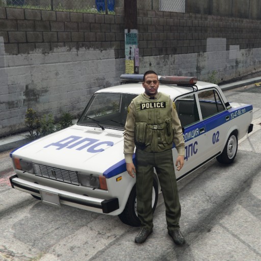 Police patrol VAZ 2105 LADA APK app icon