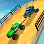 Double Impossible Mega Ramp 3D app icon