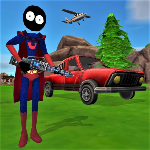 Stickman Superhero app icon