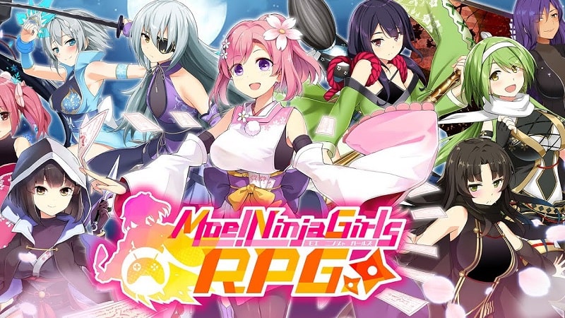 Moe! Ninja Girls RPG APK app icon