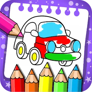 Coloring &amp; Learn app icon