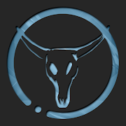 Azulox Icon Pack – Dark mode app icon