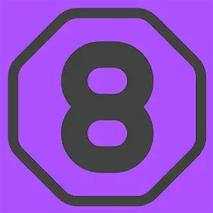 Octa Dark - Icon Pack app icon