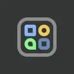 Pix Material Dark Icon Pack v8.8.Build APK (Full Version) app icon