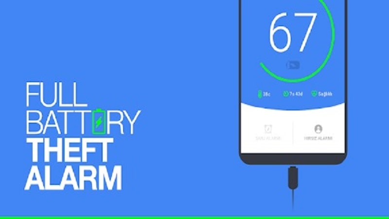 Full Battery &amp; Theft Alarm APK app icon