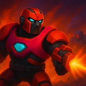 Battle Brawl Mad Heroes 3D app icon