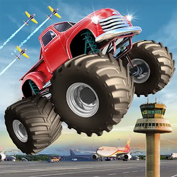 Monster Truck XT Airport Derby app icon