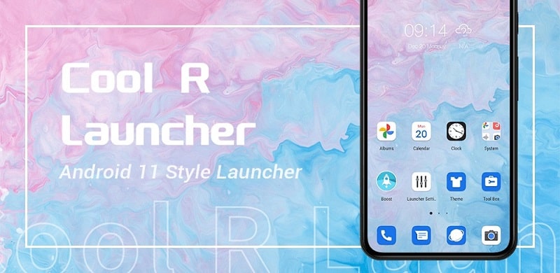 Cool R Launcher for Android 11 APK - vv5.0