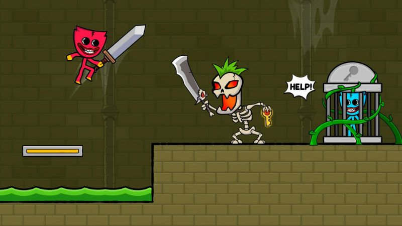 Red Stick Boy: Adventure Game - vv2.8.3