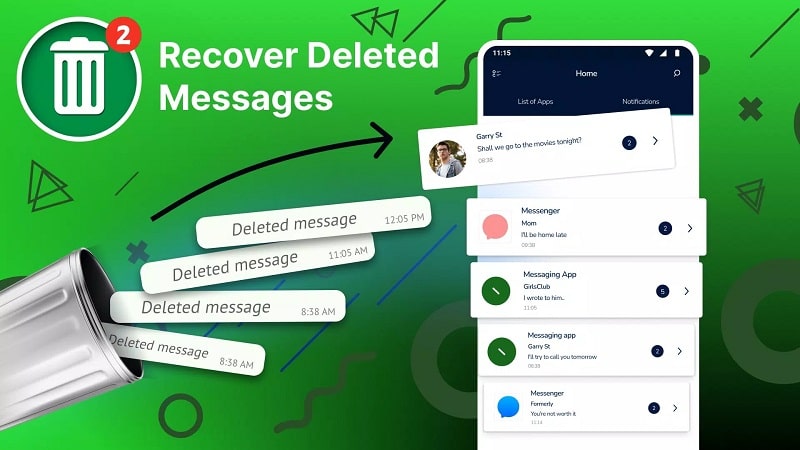 Recover Deleted Messages APK app icon