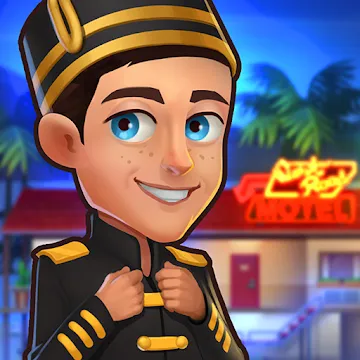 Doorman Story: Hotel team tycoon app icon