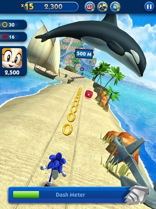 Sonic Dash app icon