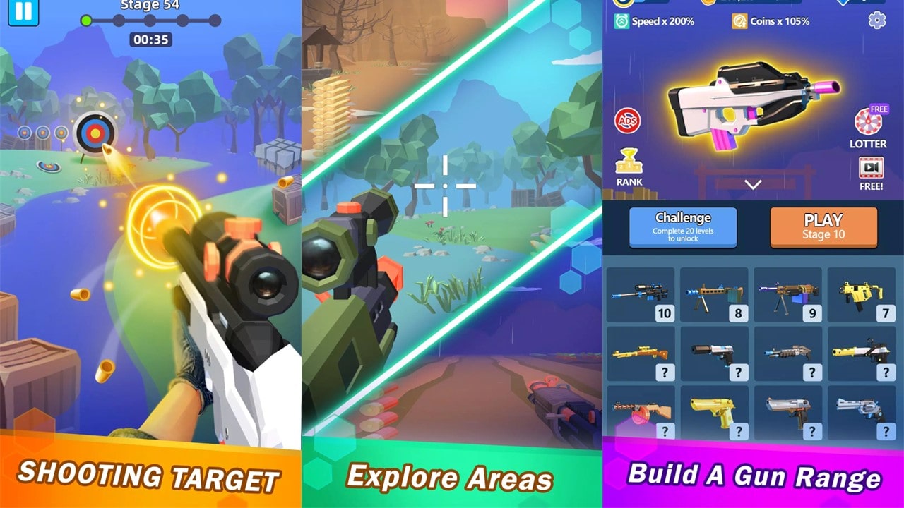 Merge Gun Idle APK - vv1.0.2