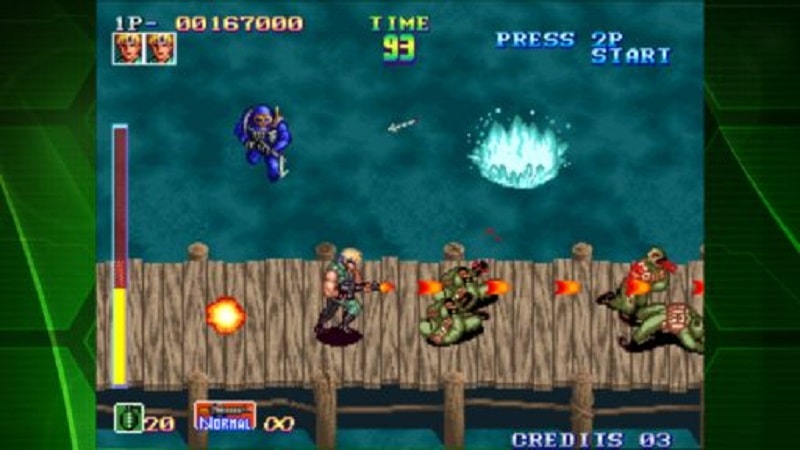 SHOCK TROOPERS ACA NEOGEO - v1.0