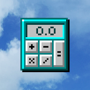 Progressbar Calculator - retro app icon