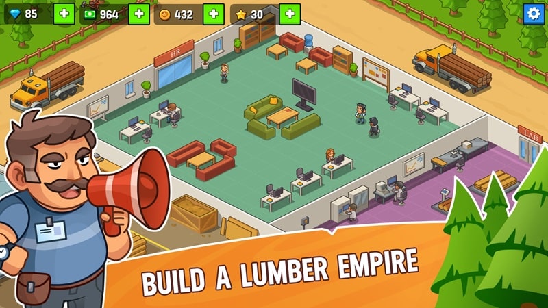Lumber Inc Tycoon APK - vv1.0.343