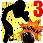 Stickman Destruction Warrior 3 app icon
