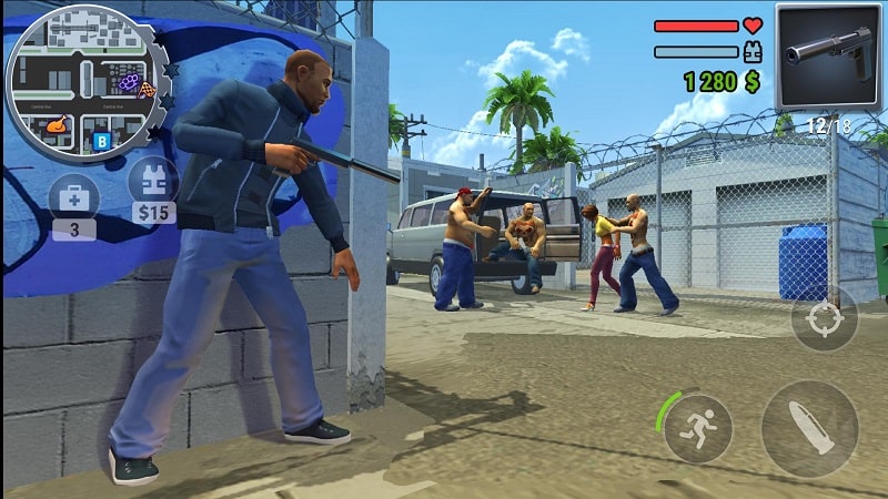 Gangs Town Story - action open-world shooter app icon