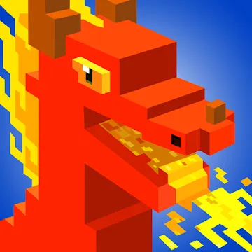 Jurassic Pixel Craft: dino age app icon