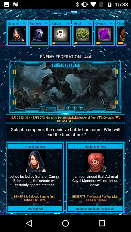 Galactic Emperor: space strategy & RPG, Sci-Fi app icon