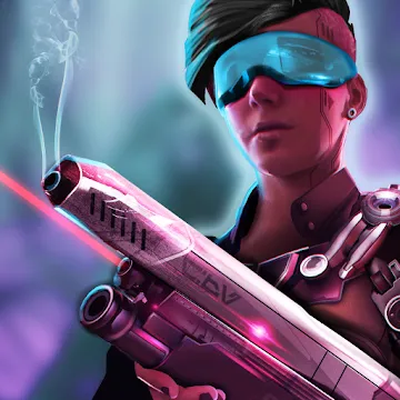 Neon Chrome app icon