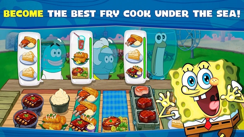 SpongeBob Krusty Cook-Off app icon