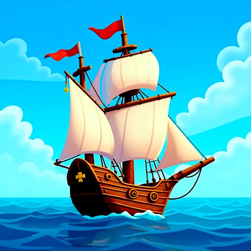 Pocket Ships Tap Tycoon APK app icon