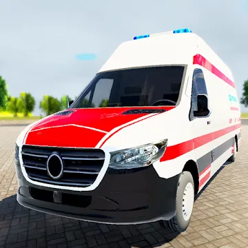 Ambulance Simulator 2021 - Emergency Van Minibus app icon