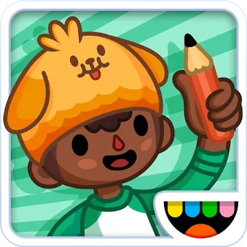 Toca Life: School app icon
