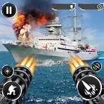 Navy Gunner Shoot War 3D app icon