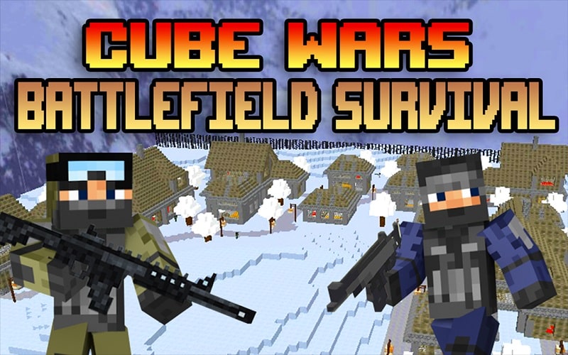 Cube Wars Battle Survival APK app icon