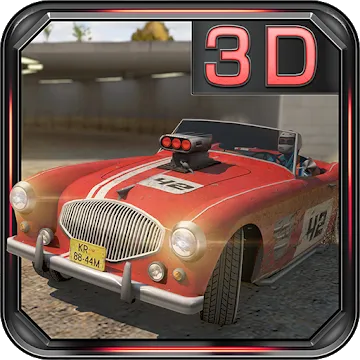 Ultimate 3D Classic Car Rally app icon