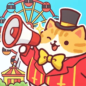 Cat Theme Park  Cute Tycoon app icon