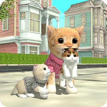 Cat Sim Online: Play With Cats app icon