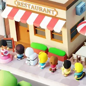Mini Restaurant Idle Food Inc app icon