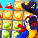 Jewel Pirate Digger Treasures app icon