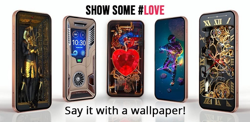 Wave Live Wallpapers Maker 3D APK app icon
