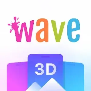 Wave Live Wallpapers Maker 3D app icon