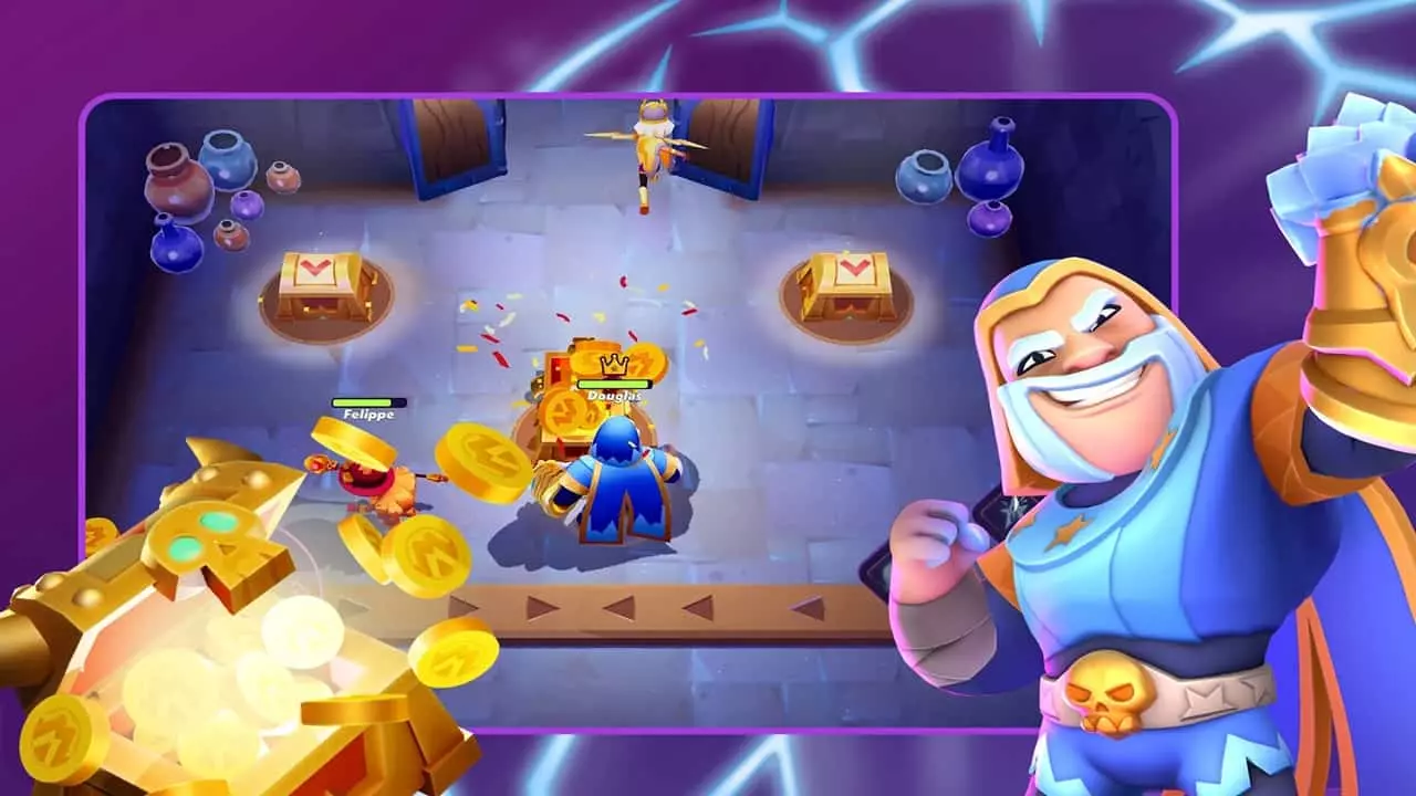 Greedy Wizards 0.7.1 APK + MOD [MenuGodMove Speed] app icon