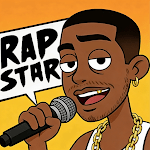 Rap Star Idle Clicker app icon