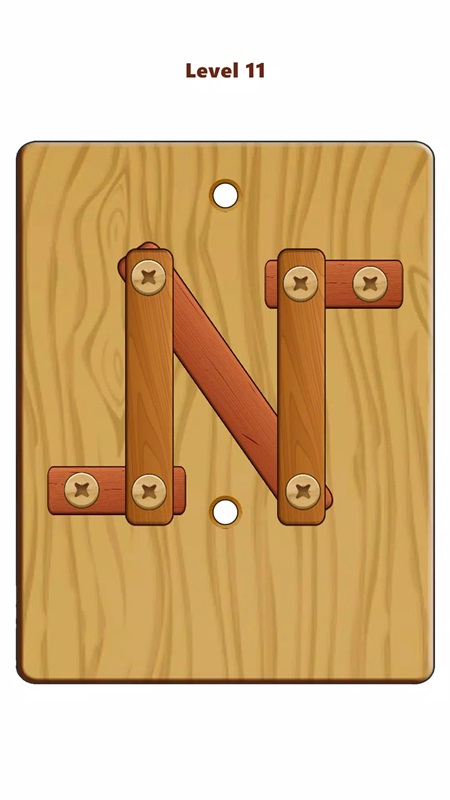 Wood Nuts & Bolts Puzzle app icon