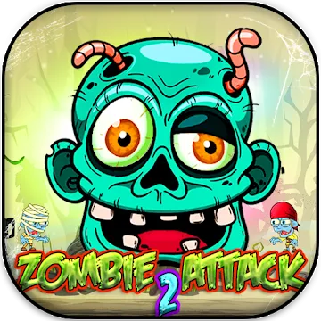Zombie attack 2 app icon