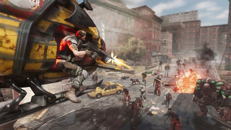 DOOM DAYS Fire Shooter APK app icon